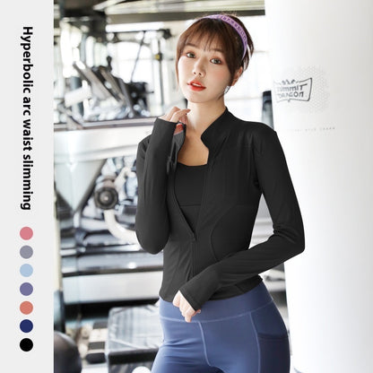 Slimming Fitness Running Top Coat