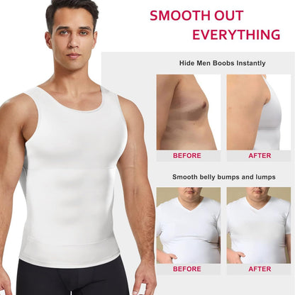 Men's Sports Fitness Casual Body Shaping Top