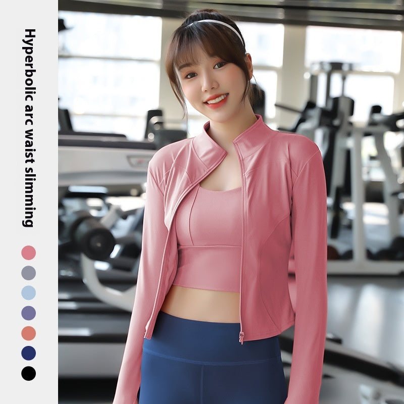 Slimming Fitness Running Top Coat