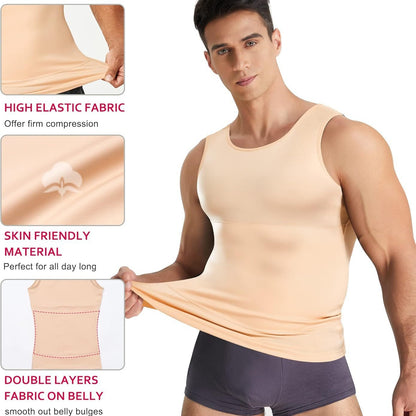 Men's Sports Fitness Casual Body Shaping Top