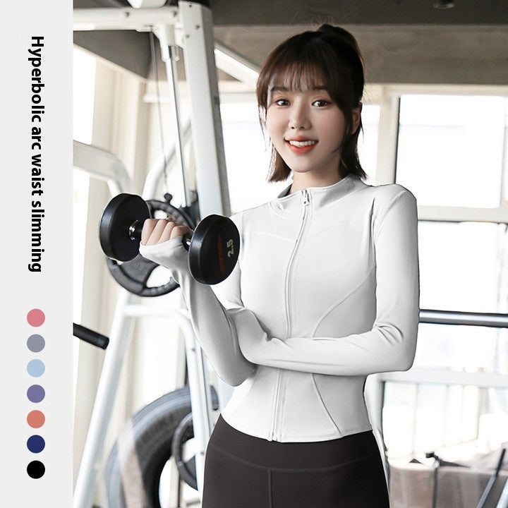 Slimming Fitness Running Top Coat